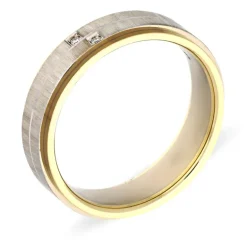 Brillant-Ring 'Saint Maurice' Bicolor