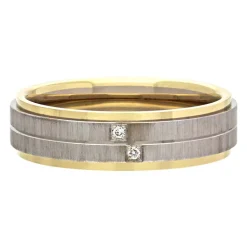 Brillant-Ring 'Saint Maurice' Bicolor