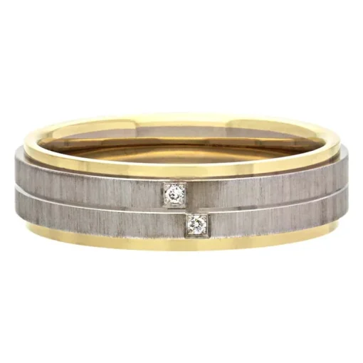 Brillant-Ring 'Saint Maurice' Bicolor