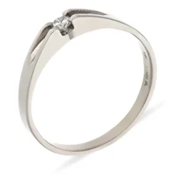 Brillant-Ring Weißgold