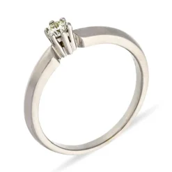 Brillant-Ring Weißgold