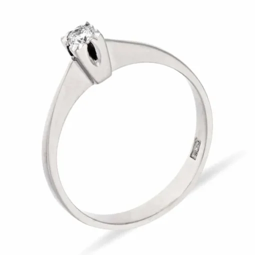 Brillant-Ring Weißgold