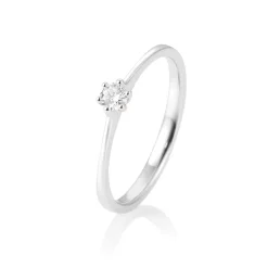 Brillant-Ring Weißgold