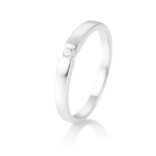 Brillant-Ring Weißgold