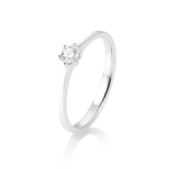 Brillant-Ring Weißgold