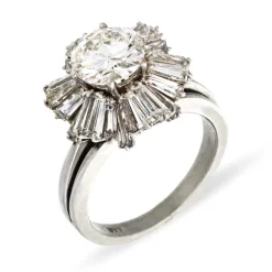 Brillant-Ring Weißgold