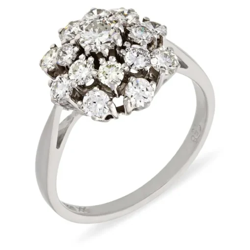Brillant-Ring Weißgold
