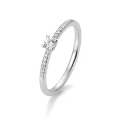 Brillant-Ring Weißgold