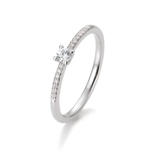 Brillant-Ring Weißgold