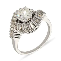 Brillant-Ring Weißgold