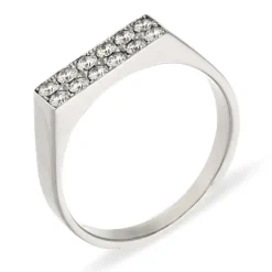 Brillant-Ring Weißgold