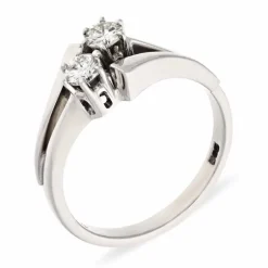 Brillant-Ring Weißgold