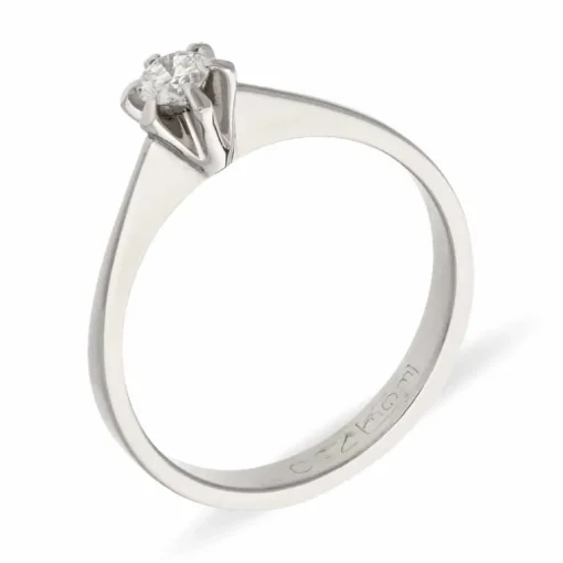 Brillant-Ring Weißgold