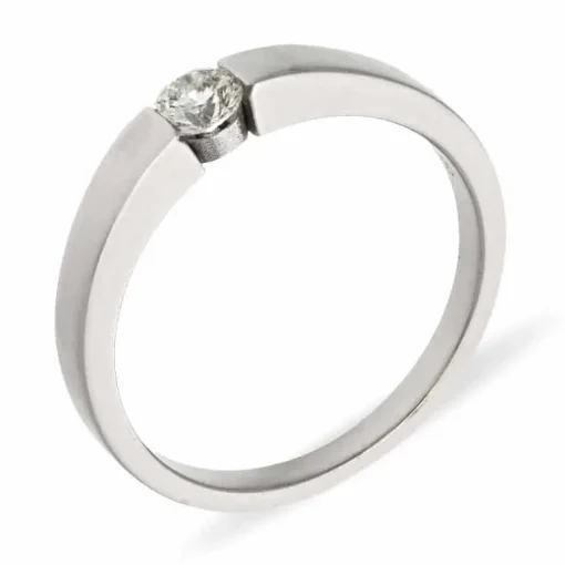 Brillant-Ring Weißgold