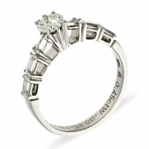 Brillant-Ring Weißgold