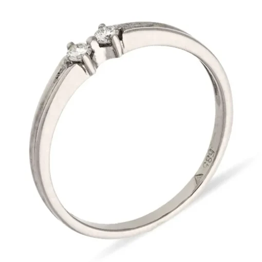 Brillant-Ring Weißgold