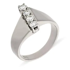 Brillant-Ring Weißgold