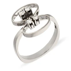Brillant-Ring Weißgold