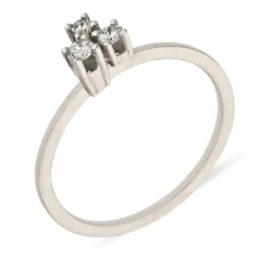 Brillant-Ring Weißgold