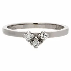 Brillant-Ring Weißgold