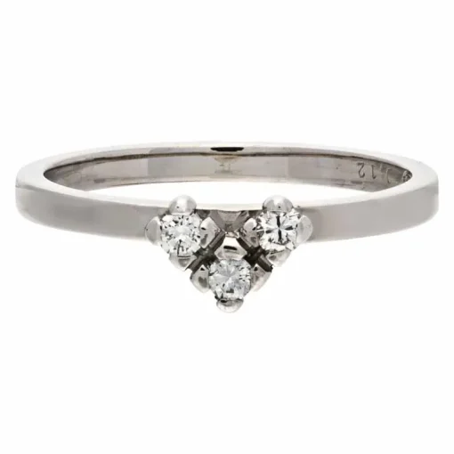 Brillant-Ring Weißgold