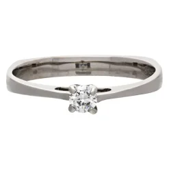 Brillant-Ring Weißgold