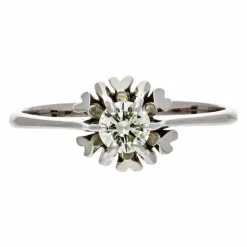 Brillant-Ring Weißgold