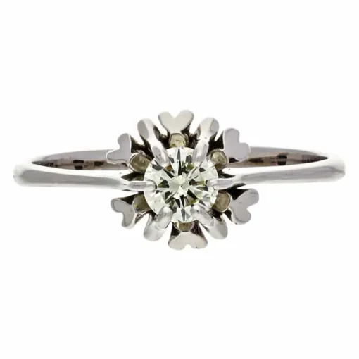 Brillant-Ring Weißgold