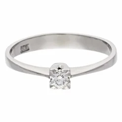 Brillant-Ring Weißgold