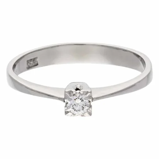 Brillant-Ring Weißgold