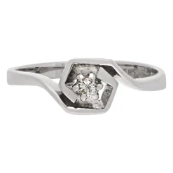 Brillant-Ring Weißgold