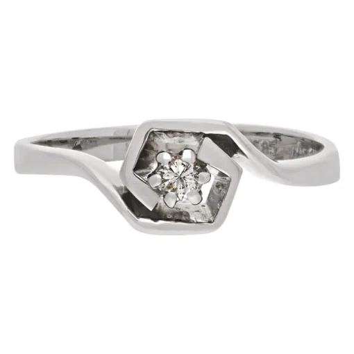 Brillant-Ring Weißgold