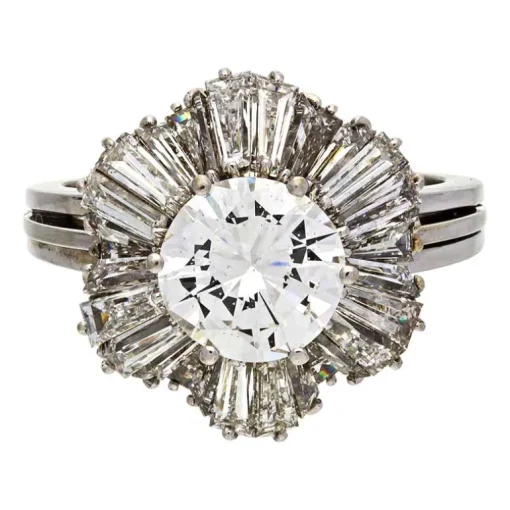 Brillant-Ring Weißgold