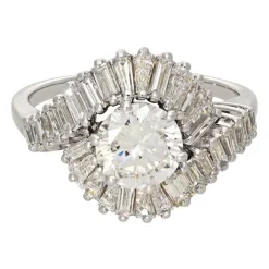 Brillant-Ring Weißgold