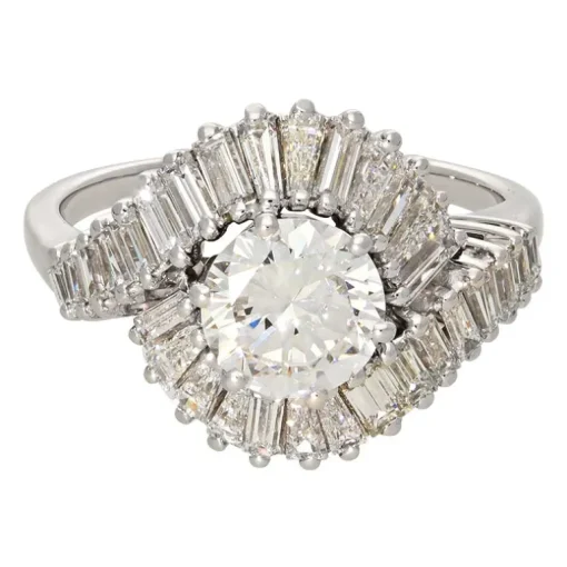 Brillant-Ring Weißgold