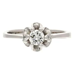 Brillant-Ring Weißgold