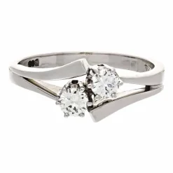 Brillant-Ring Weißgold