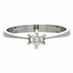 Brillant-Ring Weißgold