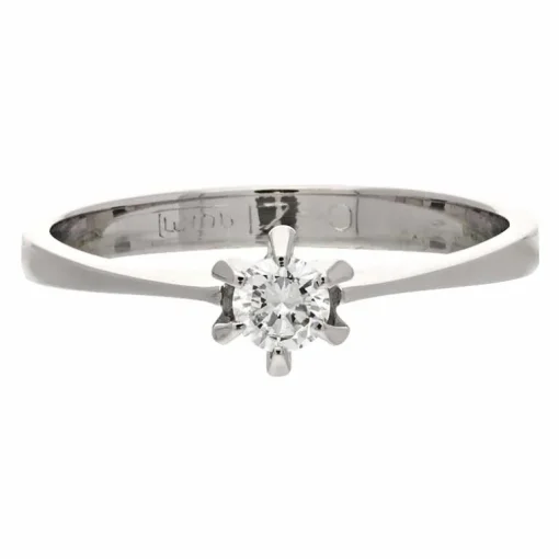 Brillant-Ring Weißgold