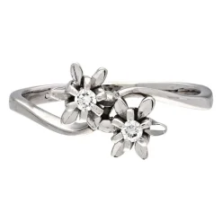 Brillant-Ring Weißgold