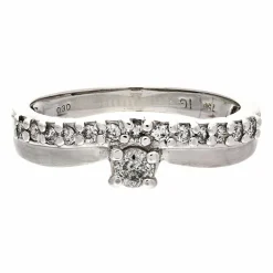 Brillant-Ring Weißgold