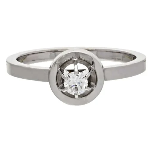 Brillant-Ring Weißgold