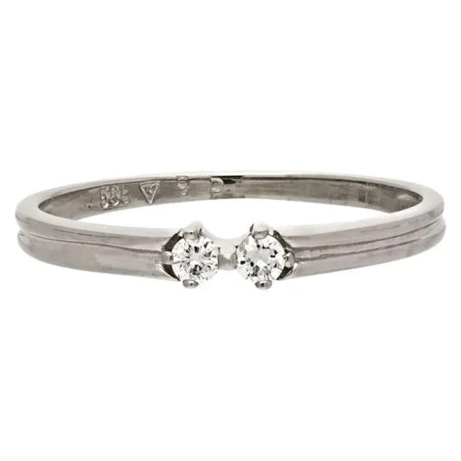 Brillant-Ring Weißgold