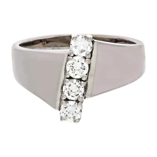 Brillant-Ring Weißgold