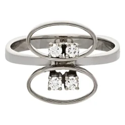 Brillant-Ring Weißgold