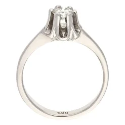 Brillant-Ring Weißgold