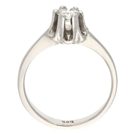 Brillant-Ring Weißgold
