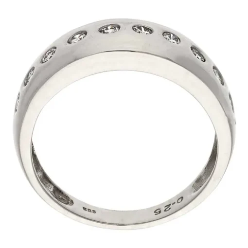 Brillant-Ring Weißgold
