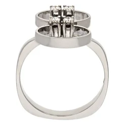 Brillant-Ring Weißgold