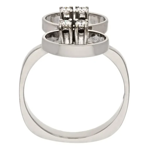 Brillant-Ring Weißgold